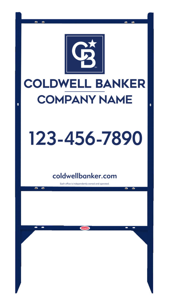 Angle Iron Frame and Office Sign Panel Unit, 30h x 24w, .040 Aluminum