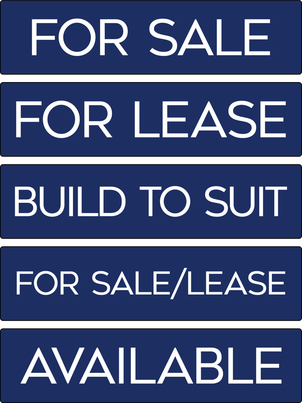 Commercial Message Sign Rider, SF, 12h x 48w, 3MM Aluminum Composite