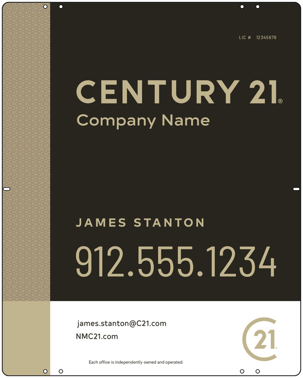 Reflective Sign Panel DF, 30h x 24w, 3mm Aluminum Composite