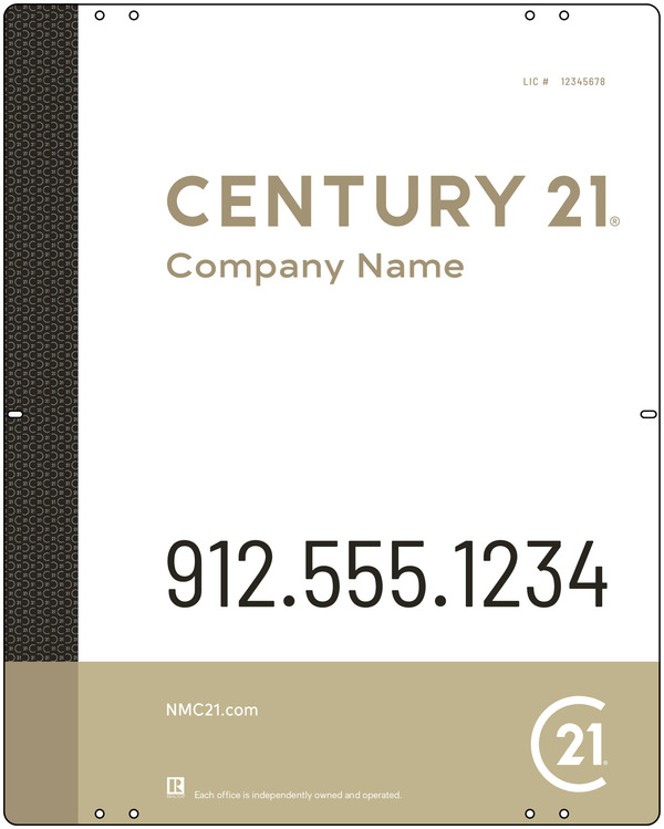 Aluminum Sign Panel, 30h x 24w
