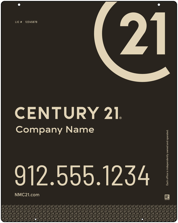 Hanging Sign Panel, 30h x 24w, Steel