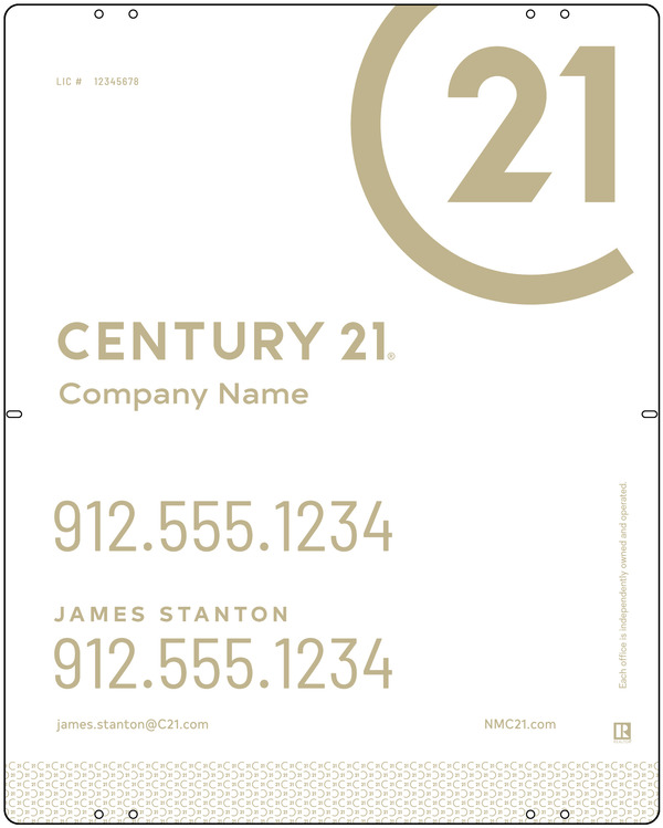 Aluminum Sign Panel, 30h x 24w