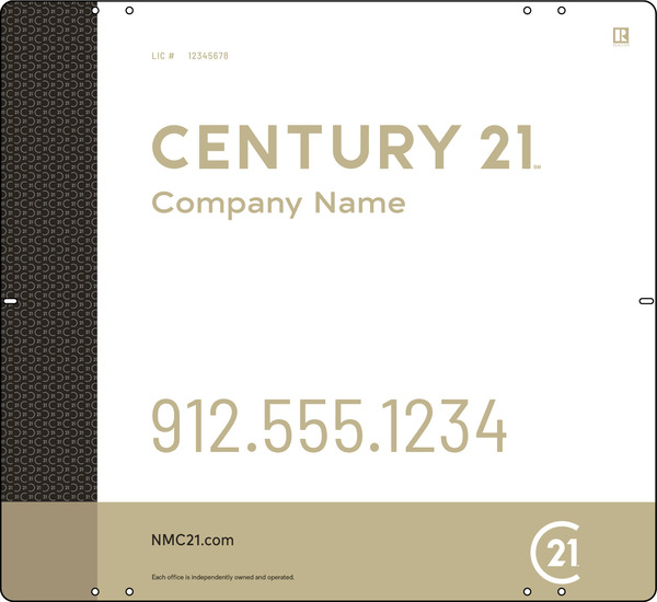 Sign Panel DF, 22h x 24w, 3mm Aluminum Composite