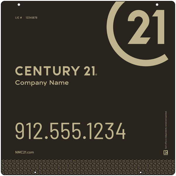 Aluminum Hanging Sign Panel, 24h x 24w