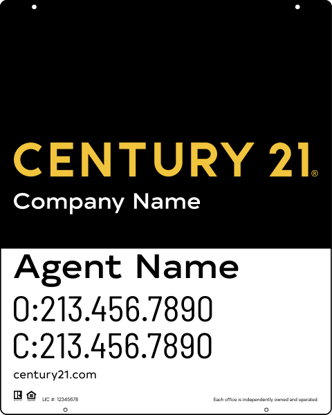 Hanging Sign Panel, 30h x 24w, Steel