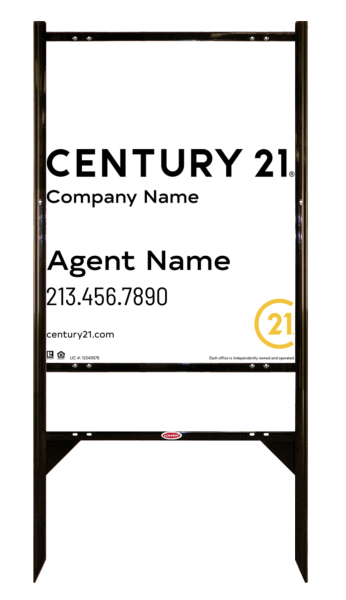 Gibraltar Frame Unit 30x24 Steel Property - Century 21 | Lowen Sign