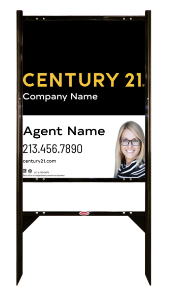 Gibraltar Frame Unit 30x24 Steel Office Gold - Century 21 | Lowen Sign