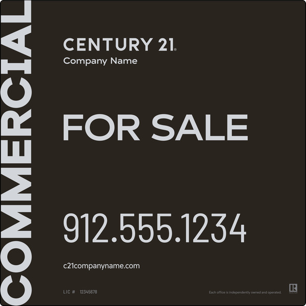 Commercial Sign Panel, Alumalite, 48h x 48w, SF