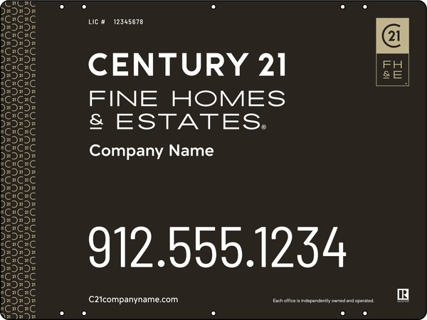 Aluminum Sign Panel, 18h x 24w