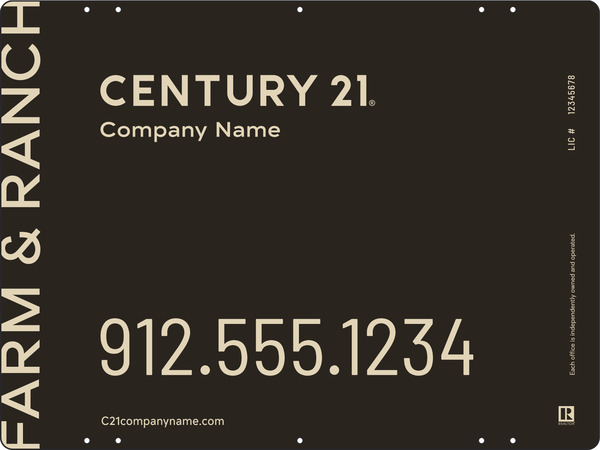 Sign Panel, 18h x 24w, Steel