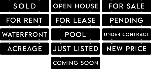 Message Sign Riders, 6h x 24w, Steel