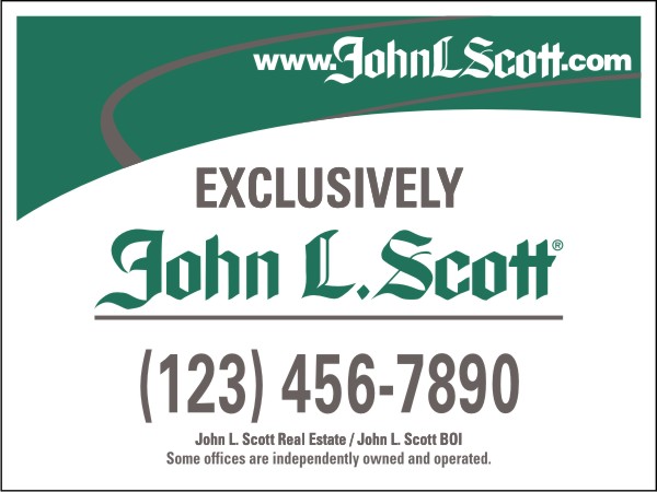 sign panel, SF, 4mm corrugated plastic 18h x 24w