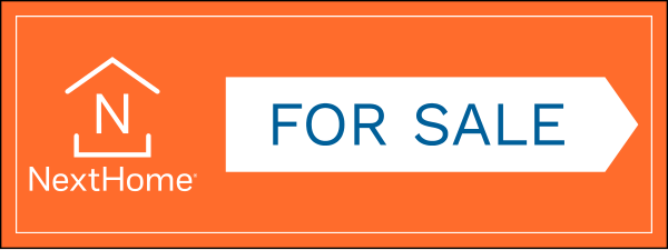 Directional For Sale Sign Panel, 9h x 24w, 4mm corrugated plastic