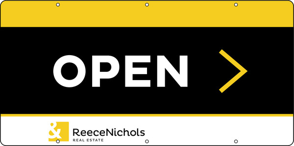 Open Sign Panel, 24ga steel 12h x 24w